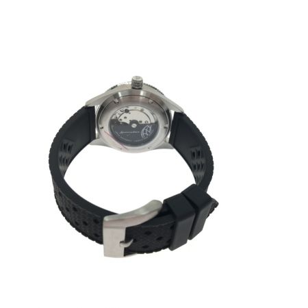  SPINNAKER 自動巻き ダイバーズ TiCTAC限定モデル ラバーベルト SP-5075-11-RUB ブラック