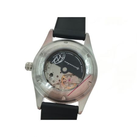  SPINNAKER 自動巻き ダイバーズ TiCTAC限定モデル ラバーベルト SP-5075-11-RUB ブラック