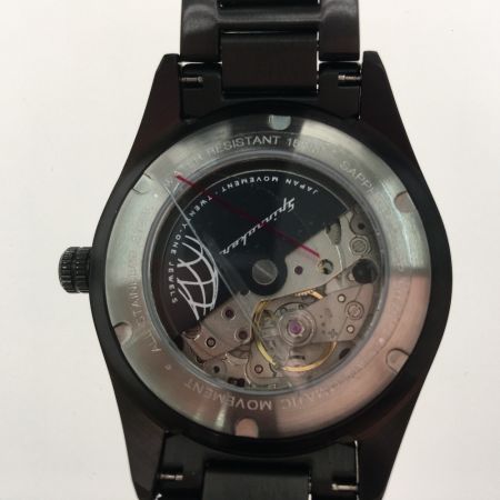  SPINNAKER 高性能 自動巻き ダイバーズウォッチ オールブラック限定モデル SP-5057-33