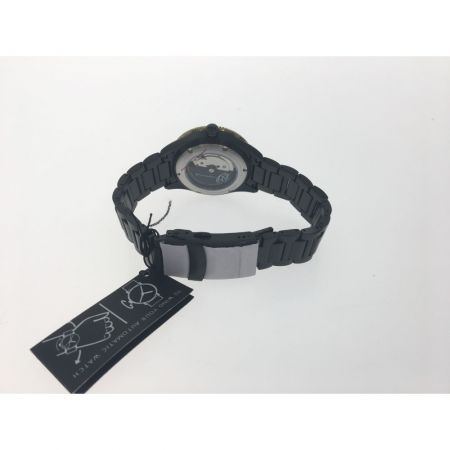  SPINNAKER 高性能 自動巻き ダイバーズウォッチ オールブラック限定モデル SP-5075-33 ブラック