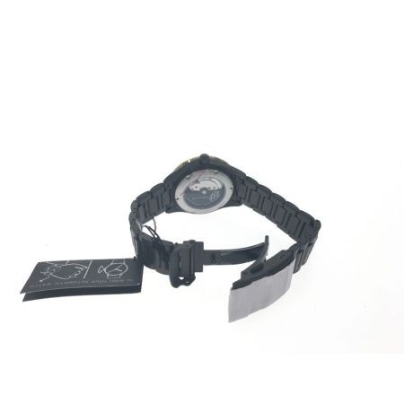  SPINNAKER 高性能 自動巻き ダイバーズウォッチ オールブラック限定モデル SP-5075-33 ブラック