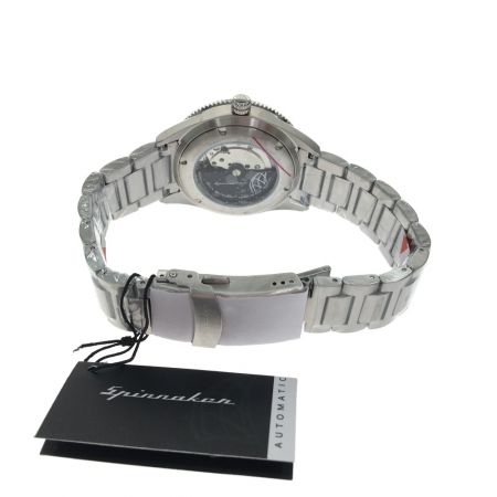  SPINNAKER 高性能 自動巻き ダイバーズウォッチ TiCTAC限定モデル SP-5075-11 ブラック