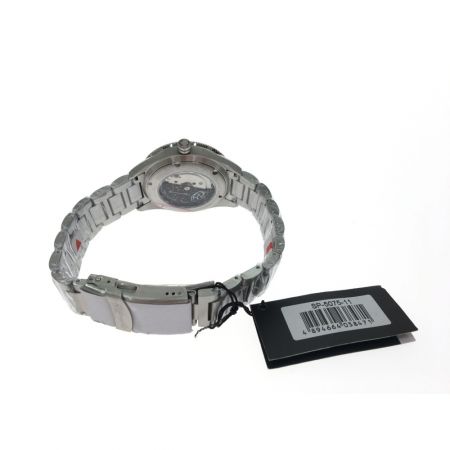  SPINNAKER 高性能 自動巻き ダイバーズウォッチ TiCTAC限定モデル ラバーベルト SP-5075-11 ブラック