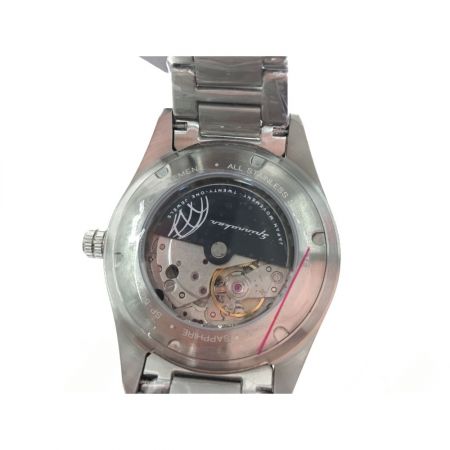  SPINNAKER 高性能 自動巻き ダイバーズウォッチ TiCTAC限定モデル ラバーベルト SP-5075-11 ブラック