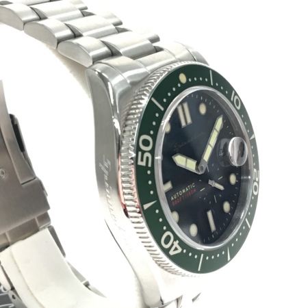  SPINNAKER 高性能 自動巻き ダイバーズウォッチ TiCTAC限定モデル SP5058-11 グリーン