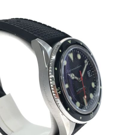  SPINNAKER 自動巻き ダイバーズ TiCTAC限定モデル ラバーベルト SP-5075-11-RUB ブラック