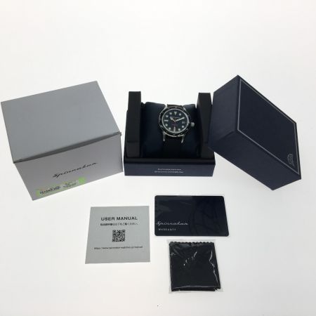  SPINNAKER 自動巻き ダイバーズ TiCTAC限定モデル ラバーベルト SP-5075-11-RUB ブラック