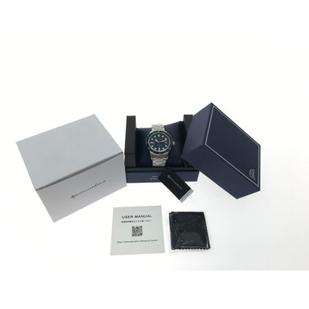  SPINNAKER 高性能 自動巻き ダイバーズウォッチ TiCTAC限定モデル SP-5075-11 ブラック