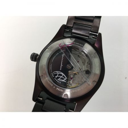  SPINNAKER 高性能 自動巻き ダイバーズウォッチ オールブラック限定モデル SP-5075-33