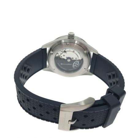  SPINNAKER 高性能 自動巻き ダイバーズウォッチ TiCTAC限定モデル ラバーベルト SP-5075-22-RUB ネイビー