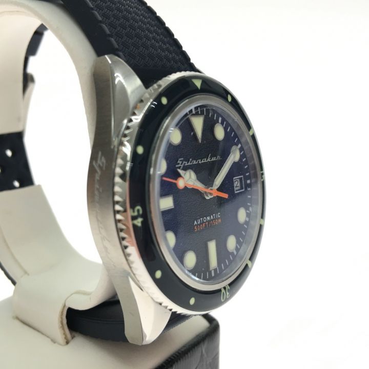 SPINNAKER 自動巻き ダイバーズウォッチ TiCTAC限定 ネイビー