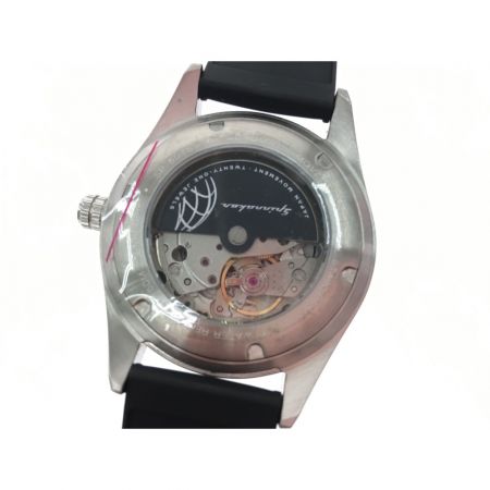  SPINNAKER 自動巻き ダイバーズ TiCTAC限定モデル ラバーベルト SP-5075-11-RUB ブラック