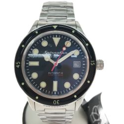 ▼▼ SPINNAKER 高性能 自動巻き ダイバーズウォッチ TiCTAC限定モデル SP-5075-11 ブラック Aランク