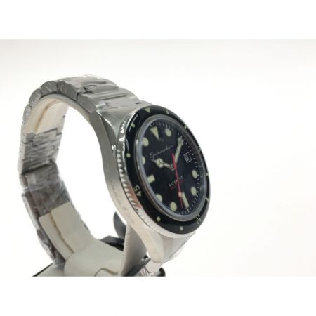  SPINNAKER 高性能 自動巻き ダイバーズウォッチ TiCTAC限定モデル SP-5075-11 ブラック