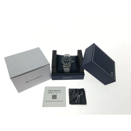  SPINNAKER 高性能 自動巻き ダイバーズウォッチ TiCTAC限定モデル SP-5075-11 ブラック