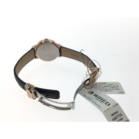 【中古】 SEIKO セイコー レディース クオーツ クロノグラフ WIRED