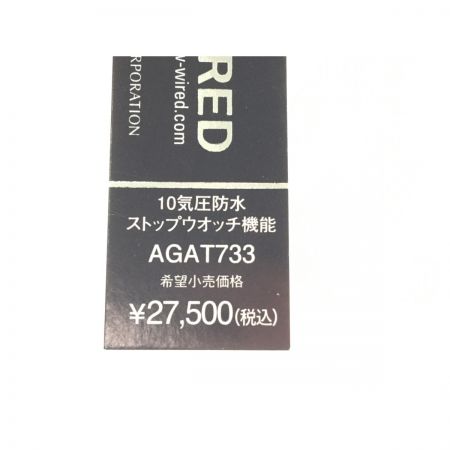  SEIKO セイコー メンズ クオーツ クロノグラフ WIRED TiCTAC別注モデル AGAT733