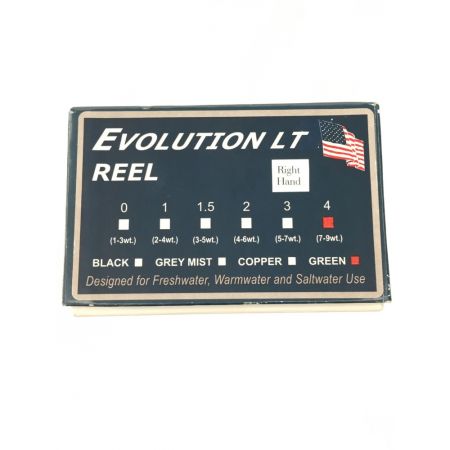  ROSS REEL 釣り用品 フライリール  EVOLUTION LT 4