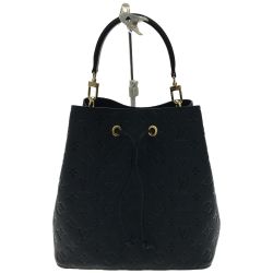▼▼ LOUIS VUITTON ルイヴィトン レディースバッグ モノグラム・アンプラント ネオノエ M45256 ブラック Aランク
