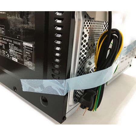  YAMAZEN 山善 ヤマゼン YRJ-F182TV-B オーブンレンジ 18L 縦開き フラット ブラック系 YRJ-F182TV