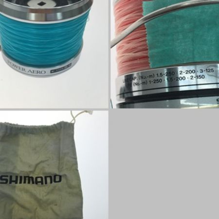  SHIMANO シマノ スピニングリール 03 POWER AERO TYPE2 替えスプール付属