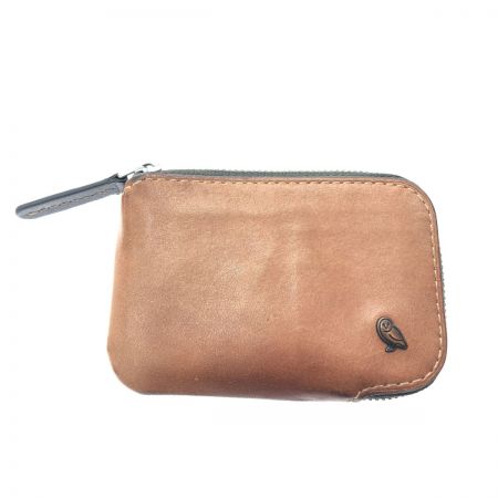  bellroy ベルロイ ユニセックス ファスナー式 ミニマリスト ミニウォレット カードポケット キャメル