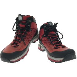 ▼▼ THE NORTH FACE ザノースフェイス メンズシューズ 25.5㎝ NF01220 レッドｘブラック Cランク
