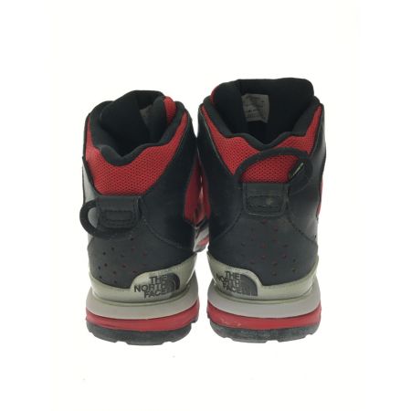  THE NORTH FACE ザノースフェイス メンズシューズ 25.5㎝ NF01220 レッドｘブラック