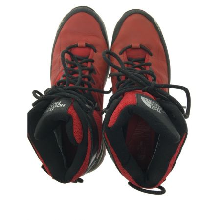  THE NORTH FACE ザノースフェイス メンズシューズ 25.5㎝ NF01220 レッドｘブラック