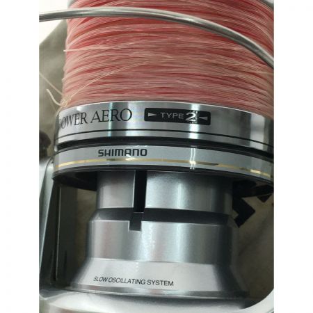  SHIMANO シマノ スピニングリール パワーエアロ POWER AERO TYEP2 替えスプールTYEP5付属 SA24A