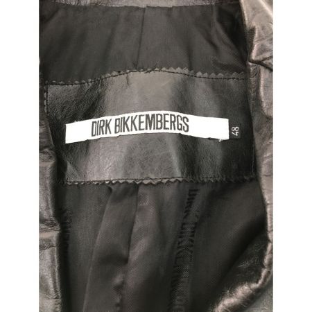  ダークビッケンバーグ メンズ 牛革ジャケット ブラック Lサイズ　 ブラック
