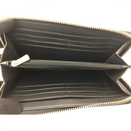  COACH コーチ レディース長財布 トス ブーケ フラワー プリント アコーディオン ジップアラウンド F57641 ブラック