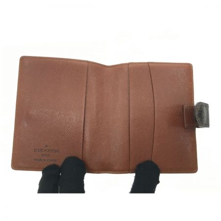  LOUIS VUITTON ルイヴィトン モノグラム アジェンダ ミニ 手帳カバー R20007