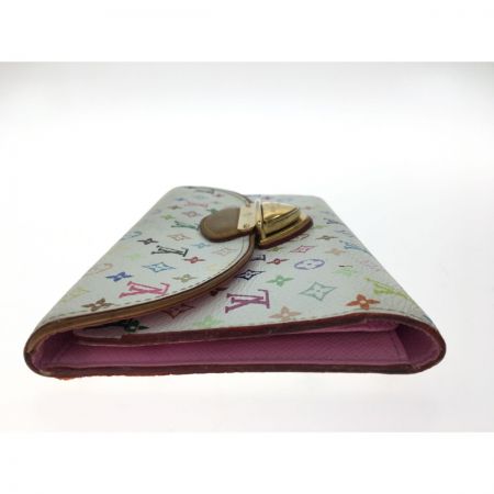  LOUIS VUITTON ルイヴィトン ポルトフォイユ・ウジェニ モノグラム マルチカラー M60053 ホワイト