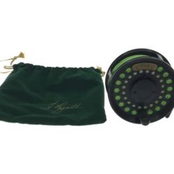 ▼▼ J.RYALL 釣り用具 フライリール Jライアル 袋付き ブラック Bランク