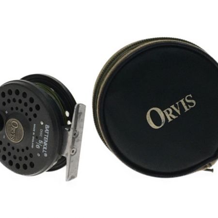  ORVIS 釣り用具 フライリール オービス ケース付属 BATTENKLL