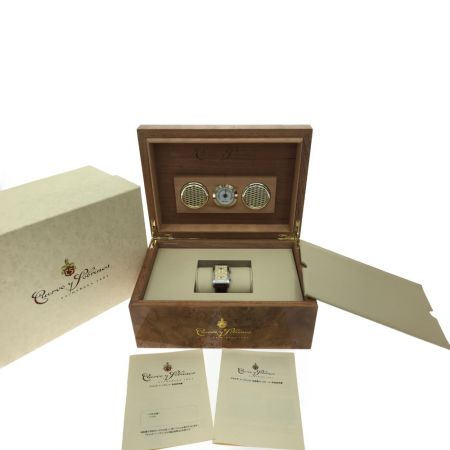  CUERVO Y SOBRINOS メンズ腕時計 自動巻き PROMINENTE プロミネンテ 裏スケルトン A1124