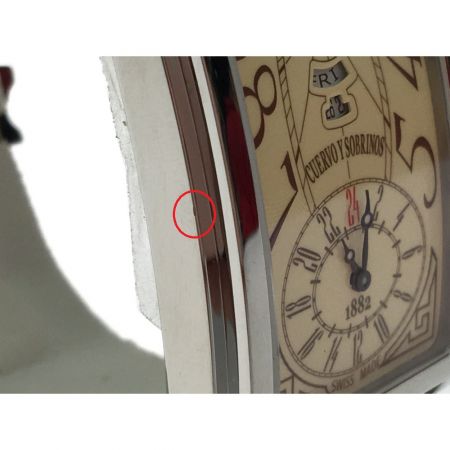  CUERVO Y SOBRINOS メンズ腕時計 自動巻き PROMINENTE プロミネンテ 裏スケルトン A1124