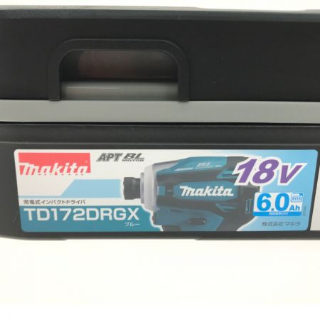  MAKITA マキタ 電動工具 インパクトドライバ 本体＋ケース セット TD172D