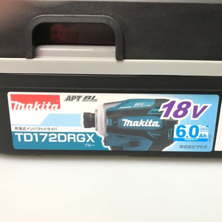  MAKITA マキタ 電動工具 インパクトドライバ 本体＋ケース セット TD172D