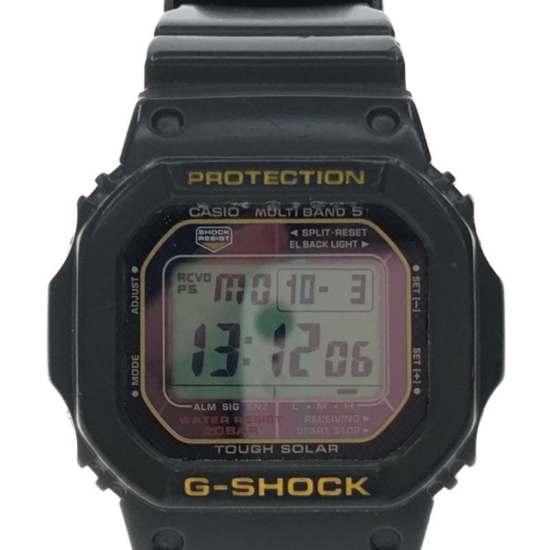 中古】 CASIO カシオ メンズ腕時計 G-SHOCK デジタルウォッチ 電波 ...