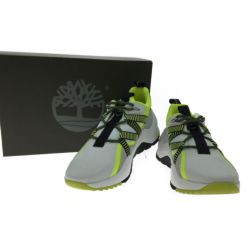 ▼▼ Timberland ティンバーランド メンズ スニーカー SIZE 28cm A2HX3 White Mesh w BrYellow Aランク