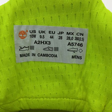  Timberland ティンバーランド メンズ スニーカー SIZE 28cm A2HX3 White Mesh w BrYellow