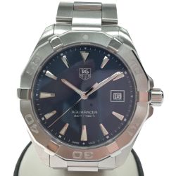 ▼▼ TAG HEUER タグホイヤー メンズ腕時計 クオーツ AQUARACER アクアレーサー WAY1112 Aランク