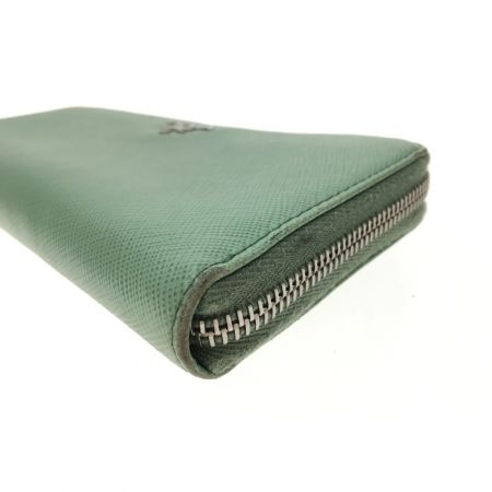  PRADA プラダ レディース 長財布 ラウンドファスナー サフィアーノ  1ML183 グリーン