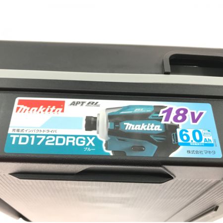  MAKITA マキタ 電動工具 インパクトドライバ 本体＋ケース セット TD172D