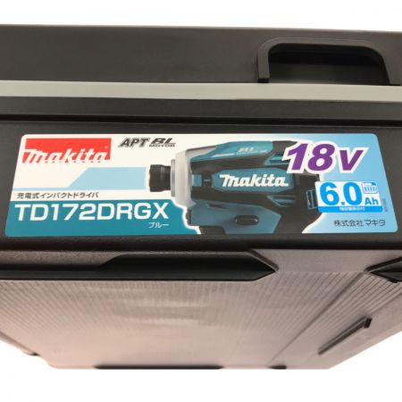  MAKITA マキタ 電動工具 インパクトドライバ 本体＋ケース セット TD172D