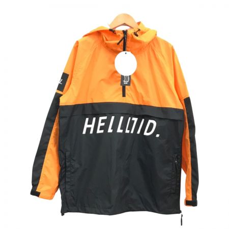  HELLOID ヘルロイド スノーボードウェア(ジャケット) ORANGE/BLACK オレンジ×ブラック SIZE L