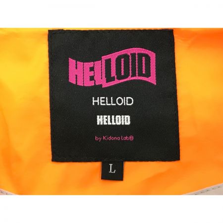  HELLOID ヘルロイド スノーボードウェア(ジャケット) ORANGE/BLACK オレンジ×ブラック SIZE L