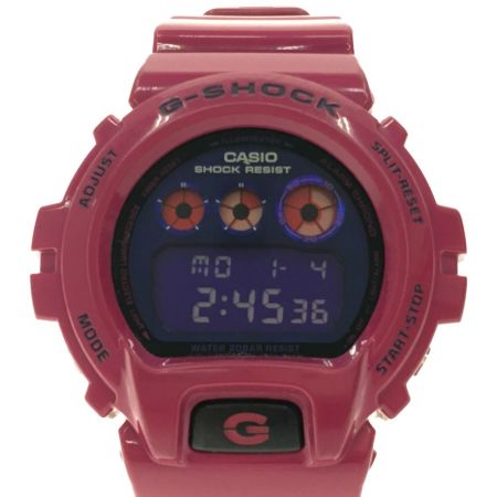  CASIO カシオ メンズ腕時計 G-SHOCK  クオーツ クレイジーカラーズ  DW-6900PL ピンク